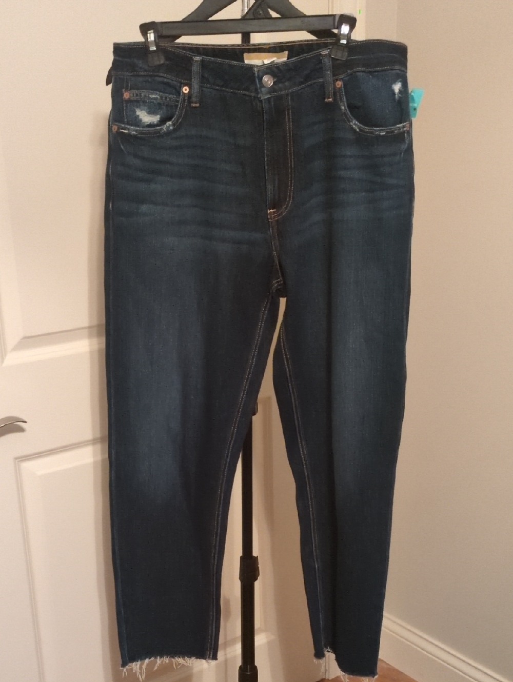 Dark Blue High-Rise Women's Jeans